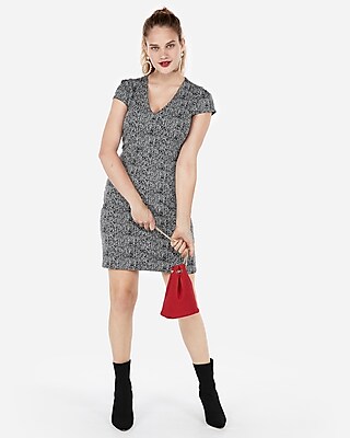 Flutter Ruched Sexy Mini Dress